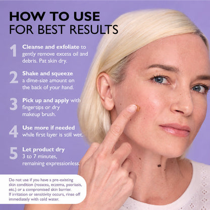 Instant Easy Wear Face Tightener-Wear Formula With Brush Free