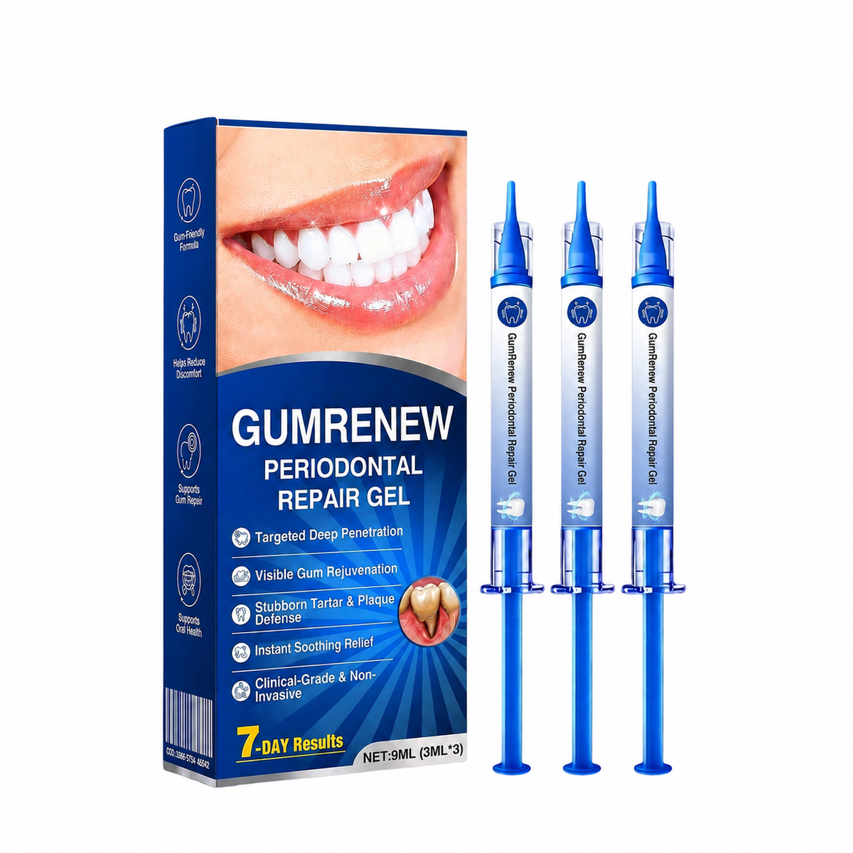 🇺🇸👨‍⚕️🦷🛡️Genlowing® 𝗚𝘂𝗺𝗥𝗲𝗻𝗲𝘄 Periodontal Repair Gel