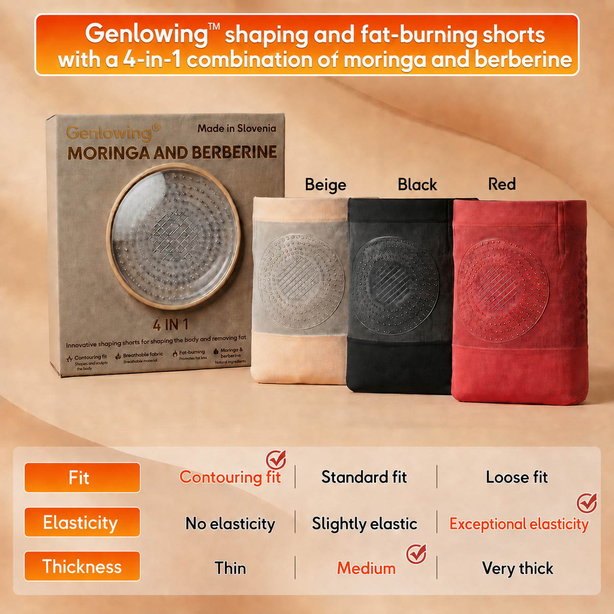 🥳2026 HOT SALE🥳 | 💞 High-waisted shaping shorts 💞95K+ SOLD!🌸Supports firmer, smoother contour. No gym needed.Just 30 minutes per day.