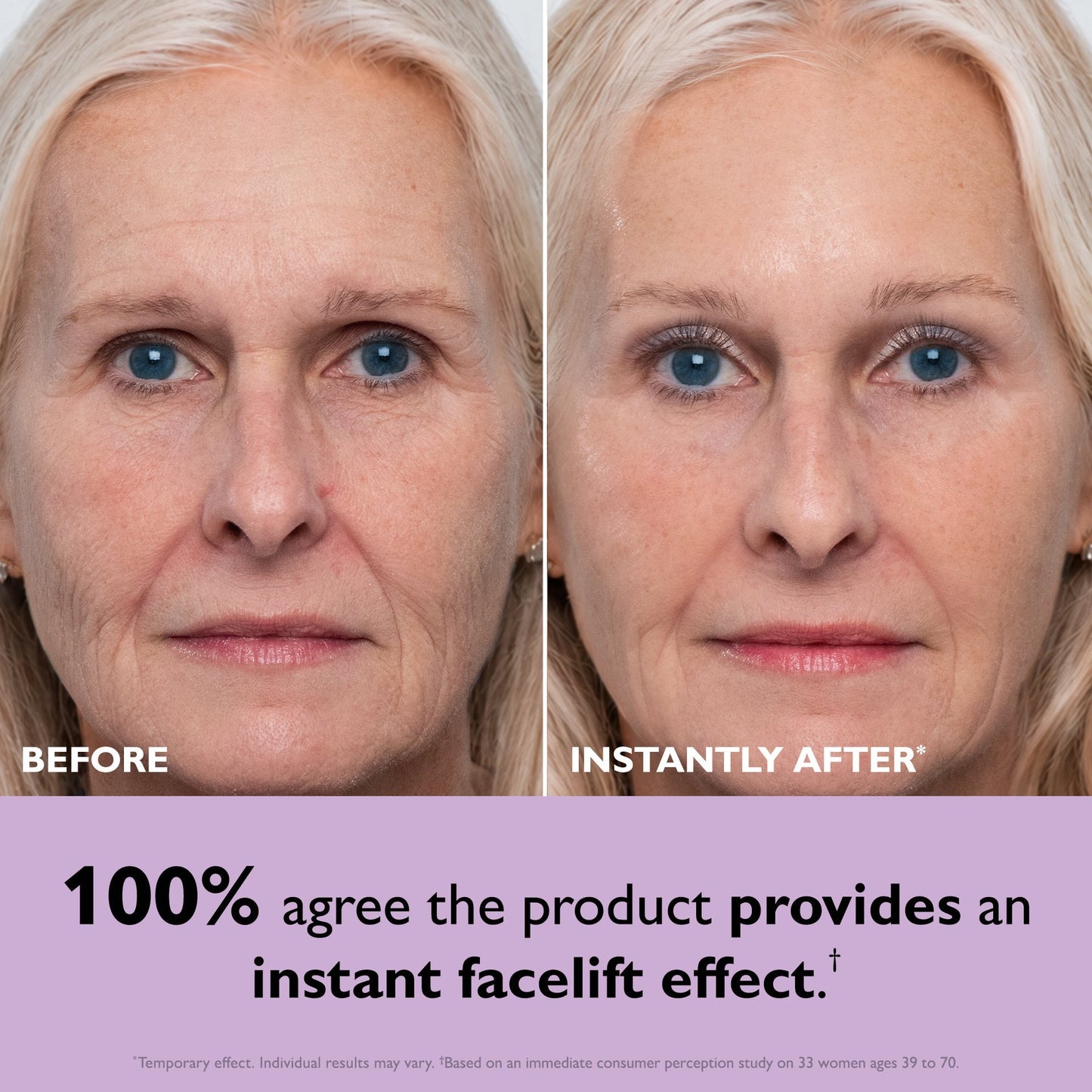 Instant Easy Wear Face Tightener-Wear Formula With Brush Free
