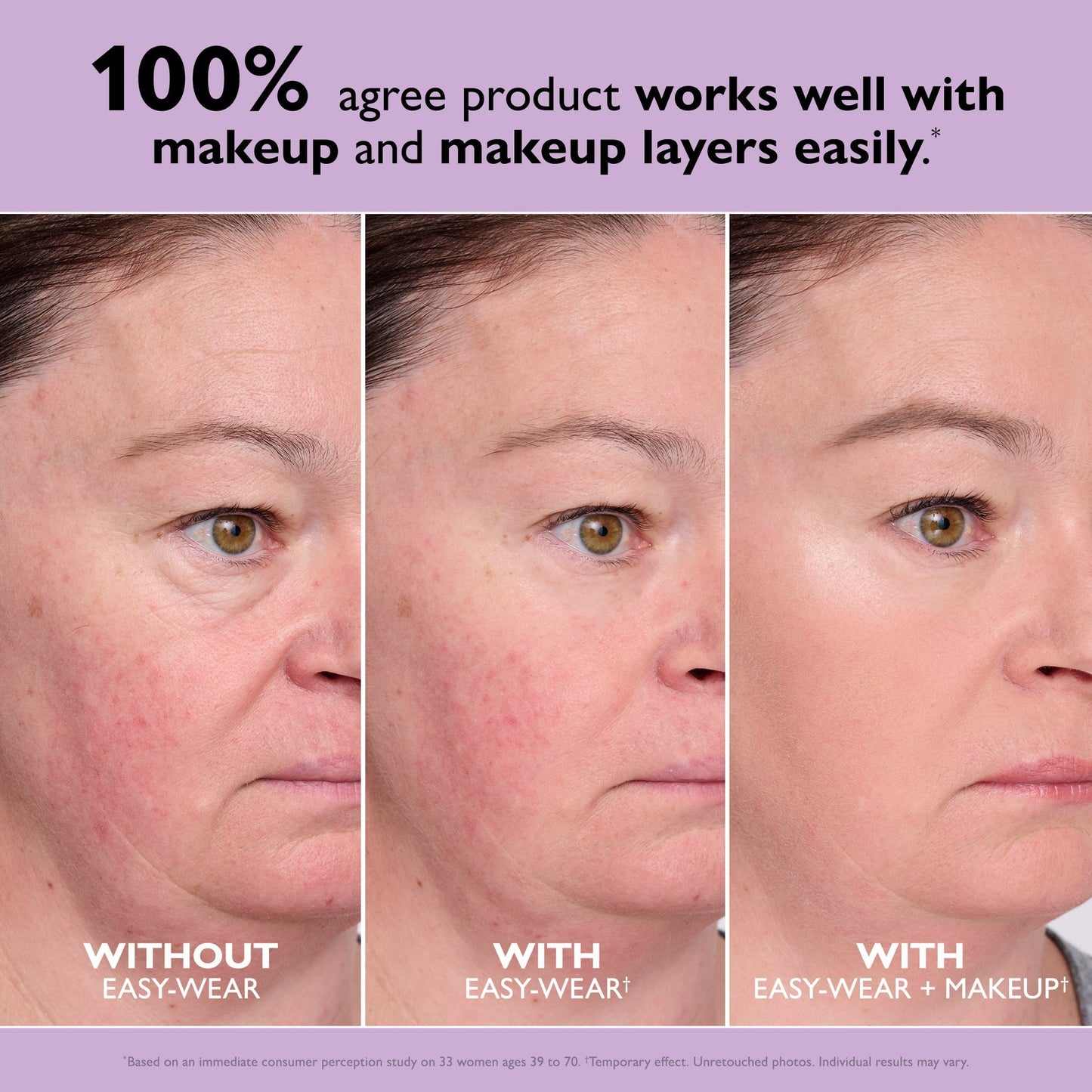 Instant Easy Wear Face Tightener-Wear Formula With Brush Free